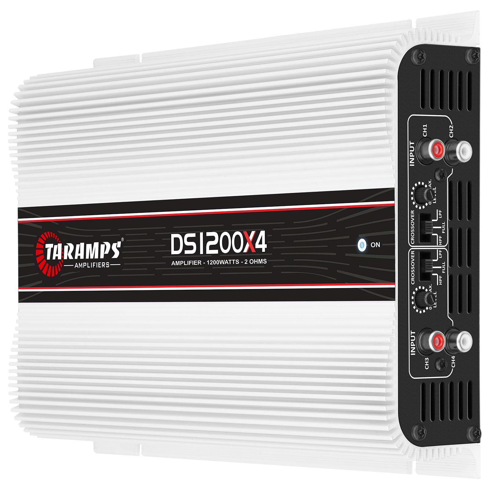 Amplificador Taramps DS 1200 x 4 ohmios 4 canales 1200 vatios