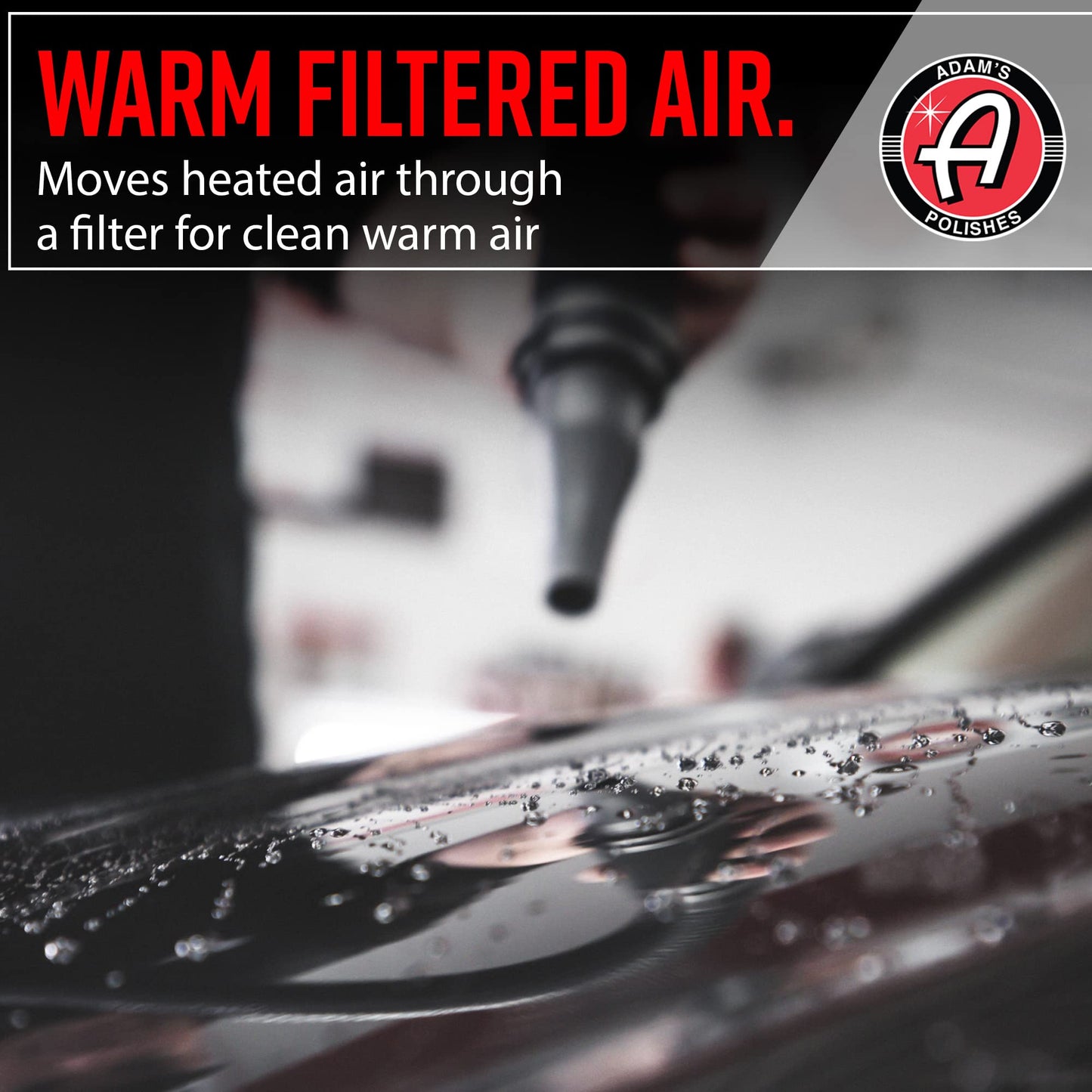 Soplador de Lavado Adam's Polishes Azul Alta Potencia para Coche