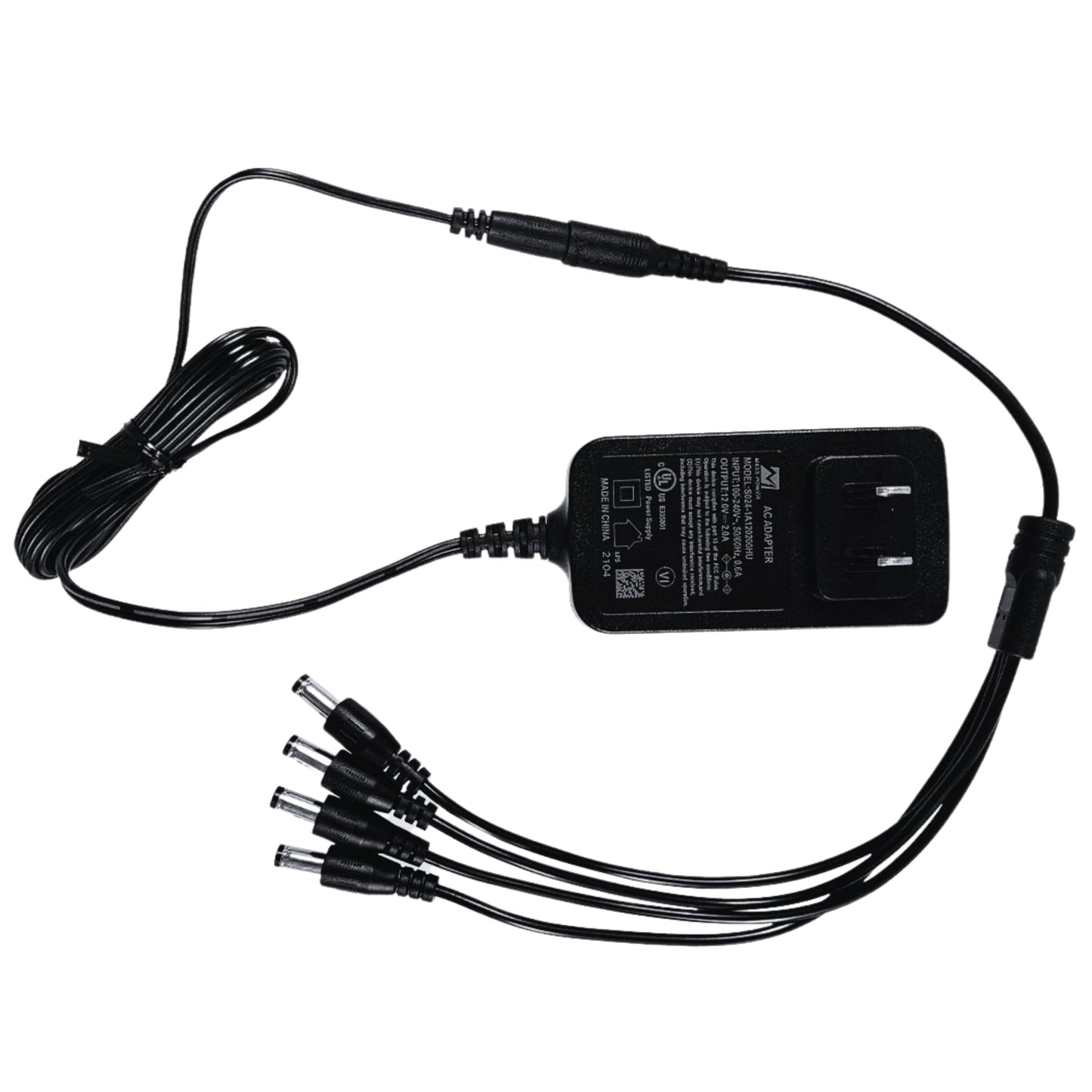Lorex ACC-U41 Adaptador de corriente para cámara de seguridad 4 en 1