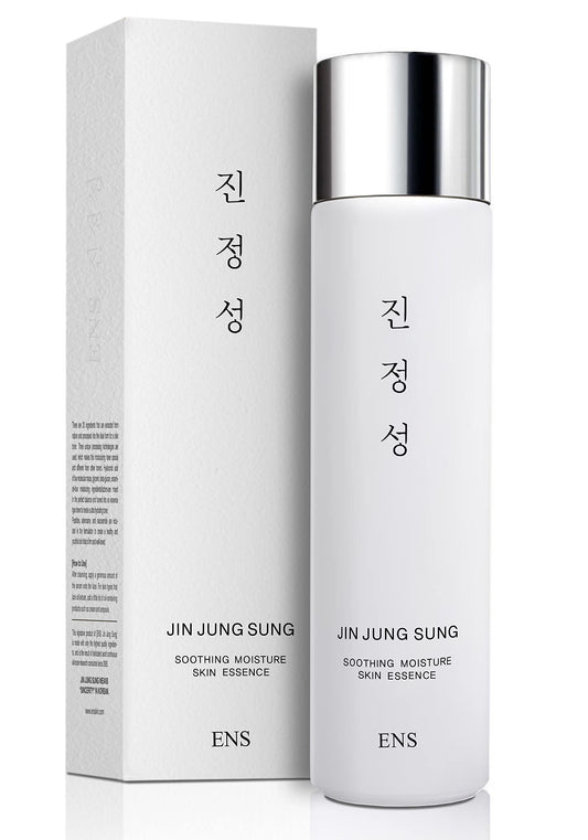 Jin Jung Sung Soothing Moisture Essence Serum 5.07 fl. oz. | Glycerin, Hyaluronate, Shea Butter, Ceramide, Allantoin | Moisturizing Natural Ingredients