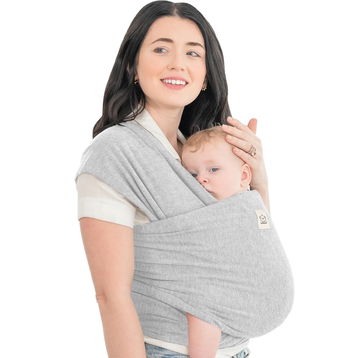 Portabebés KeaBabies - Portabebé Envolvente Todo en 1 Original, Portabebés para Recién Nacidos a Niños Pequeños, Fácil de Usar, Sin Manos, Para un Vínculo, Ligero, Envolvente Transpirable