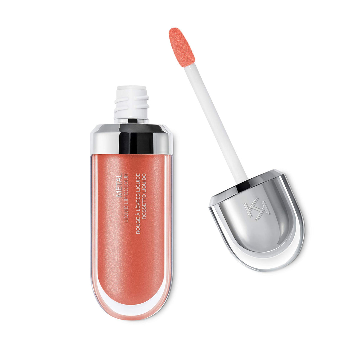 Kiko- KIKO MILANO - Metal Liquid Lip Colour 03 Barra de labios líquida metalizada de alta cobertura