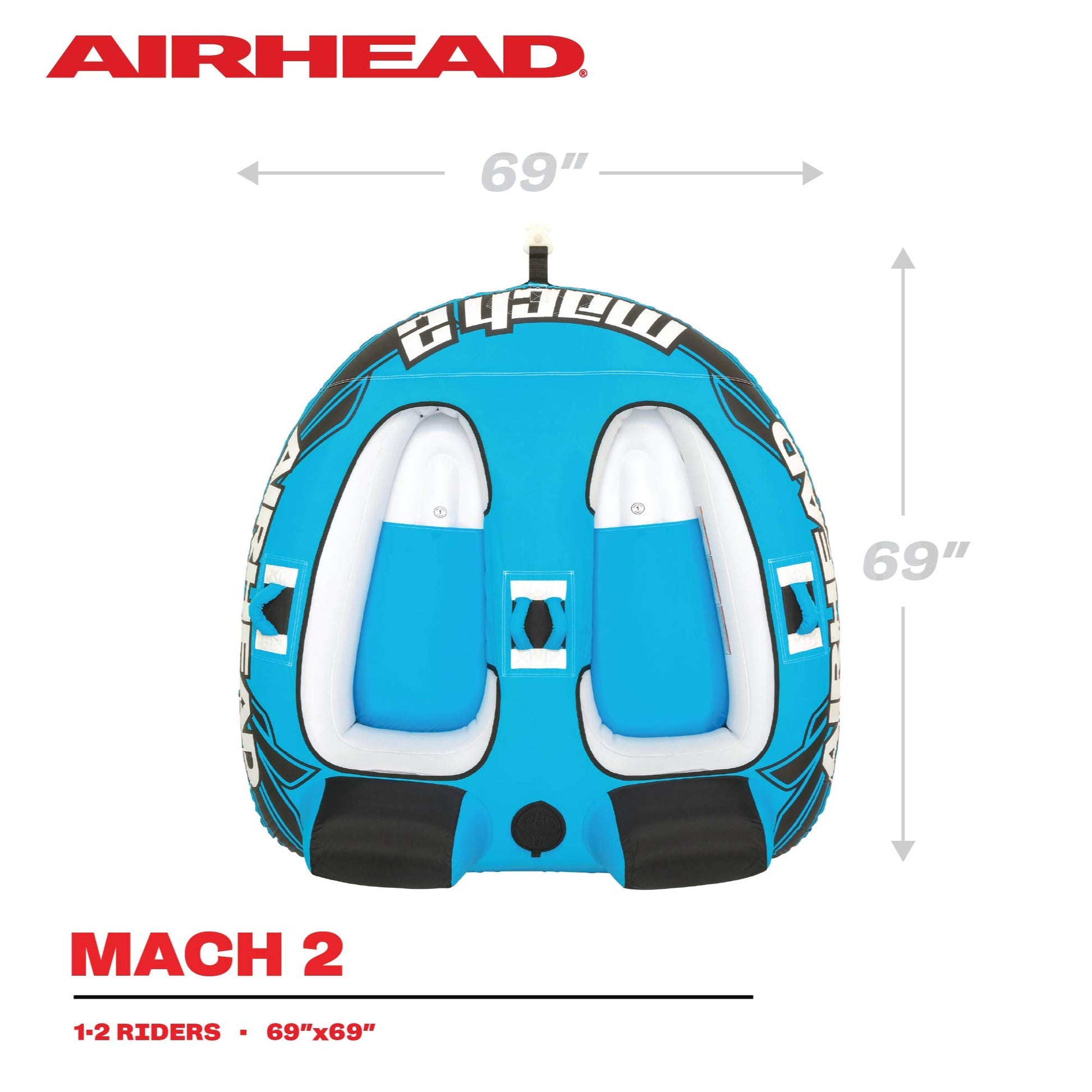 Tubo Remolcable Airhead Mach para Barco