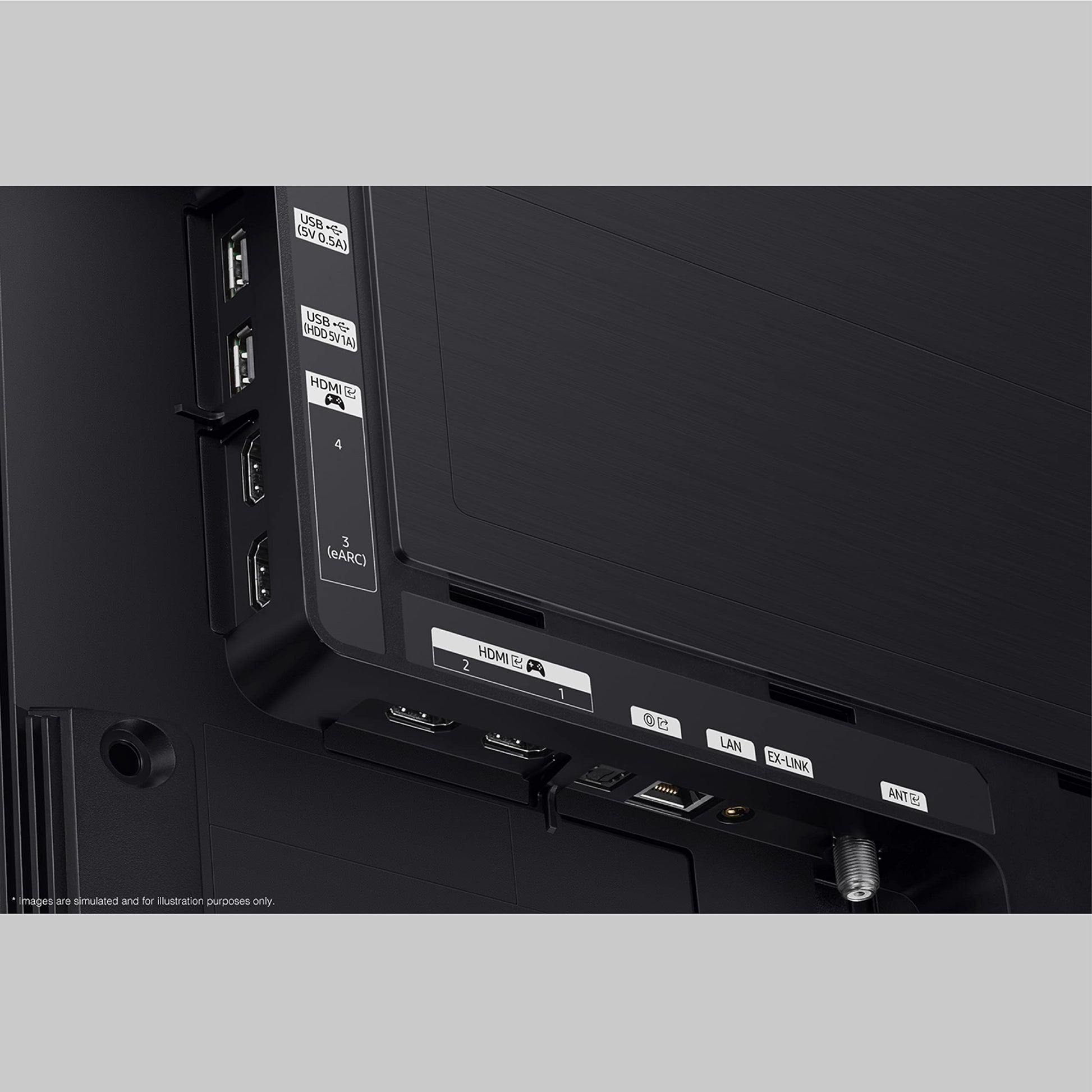 Samsung 77 Pulgadas Clase OLED 4K S90C Series Quantum HDR, Dolby Atmos Seguimiento de Objetos Sound Lite, Ultra Delgado, Q-Symphony 3.0, Gaming Hub, Smart TV con Alexa Incorporado (QN77S90C, Modelo