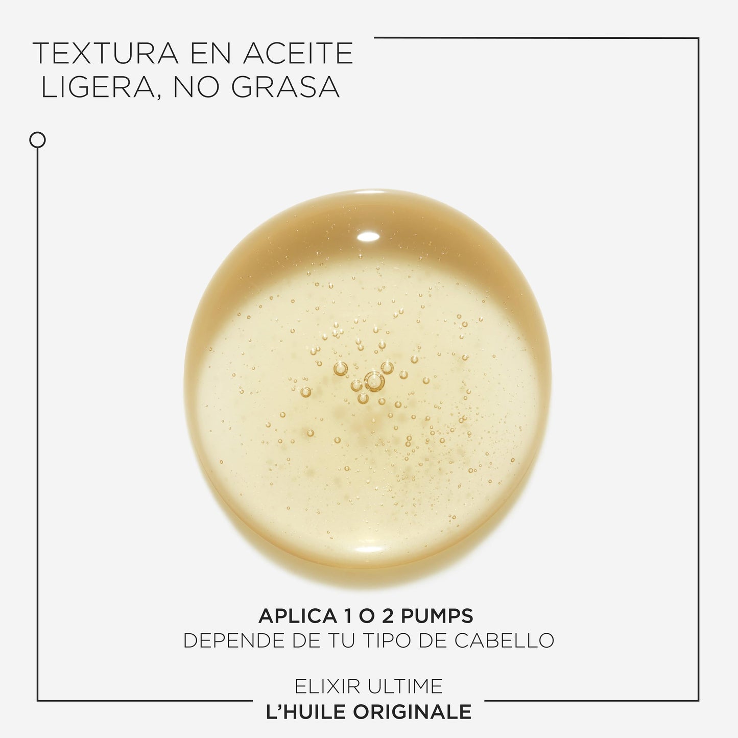 KÉRASTASE Elixir Ultime L’Huile en Tamaño de Viaje | Aceite Capilar Hidratante para Suavizar, Eliminar el Frizz y Añadir Brillo | Con Camelia Francesa y Aceites Nutritivos | 30ml
