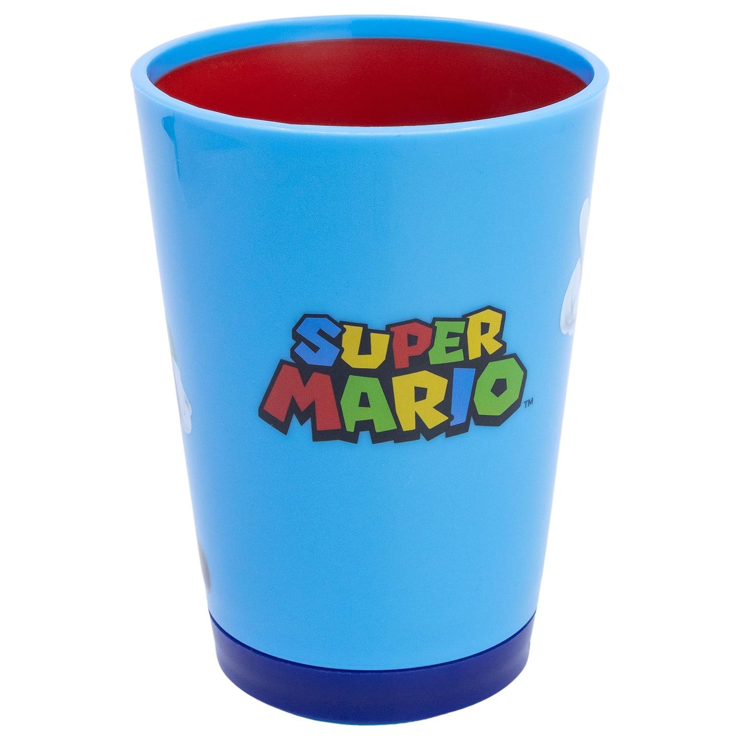 Stor – Vaso Antivuelco para Niños con Tecnología Smartgrip Drop Safe 470ml Super Mario | Producto Oficial con Licencia Nintendo | A Prueba de Derrames | El Vaso que No se Cae