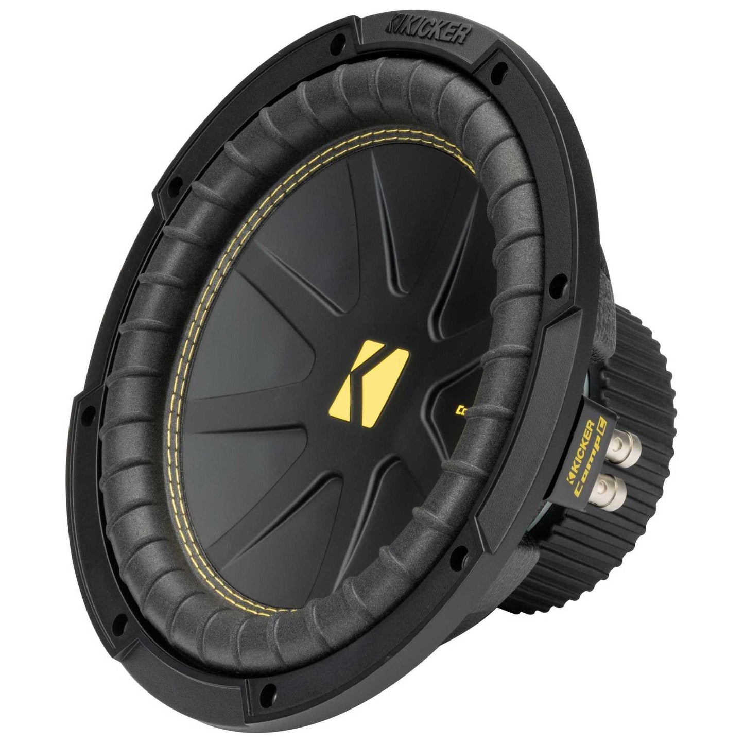 Kicker 50CWCD104 CompC Subwoofer de 10 pulgadas, doble 4 ohmios