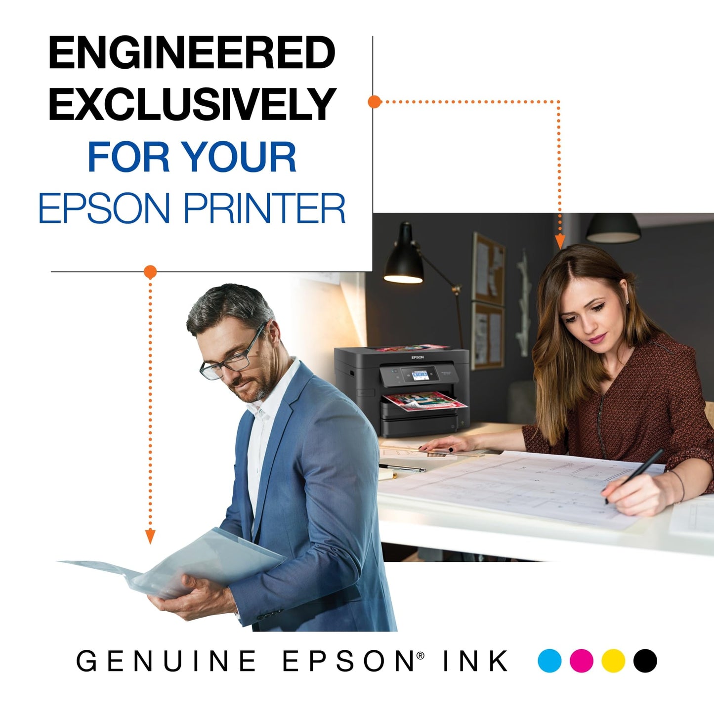 Repuesto de Tinta Epson Negro T215120 para WF-100