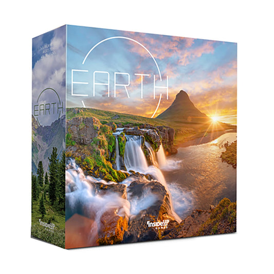 Juego de Mesa Earth Inside Up Games Verde Construcción de Ecosistemas para 1 a 5 Jugadores