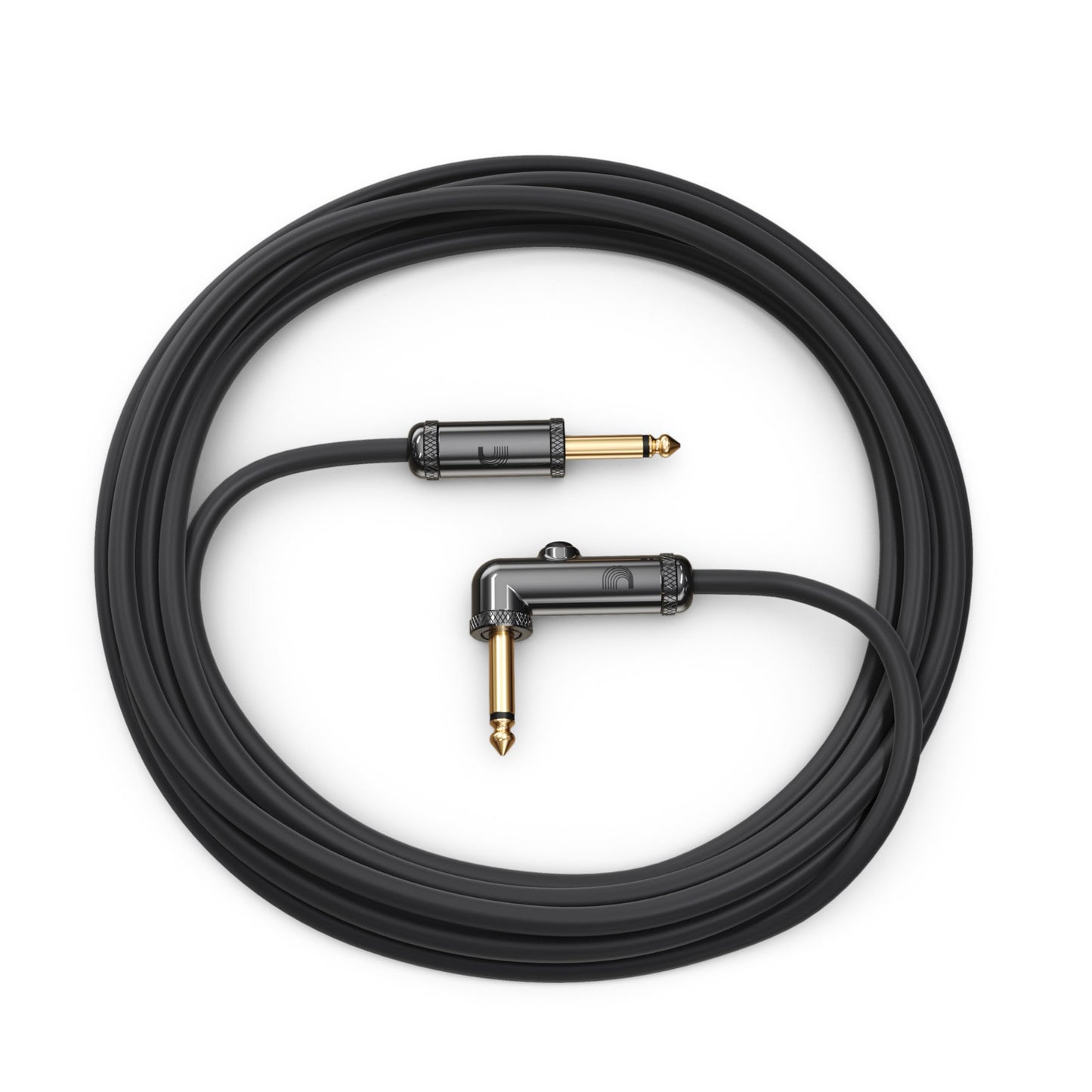 Cable de Instrumento Planet Waves Negro Right Angle 20 Feet
