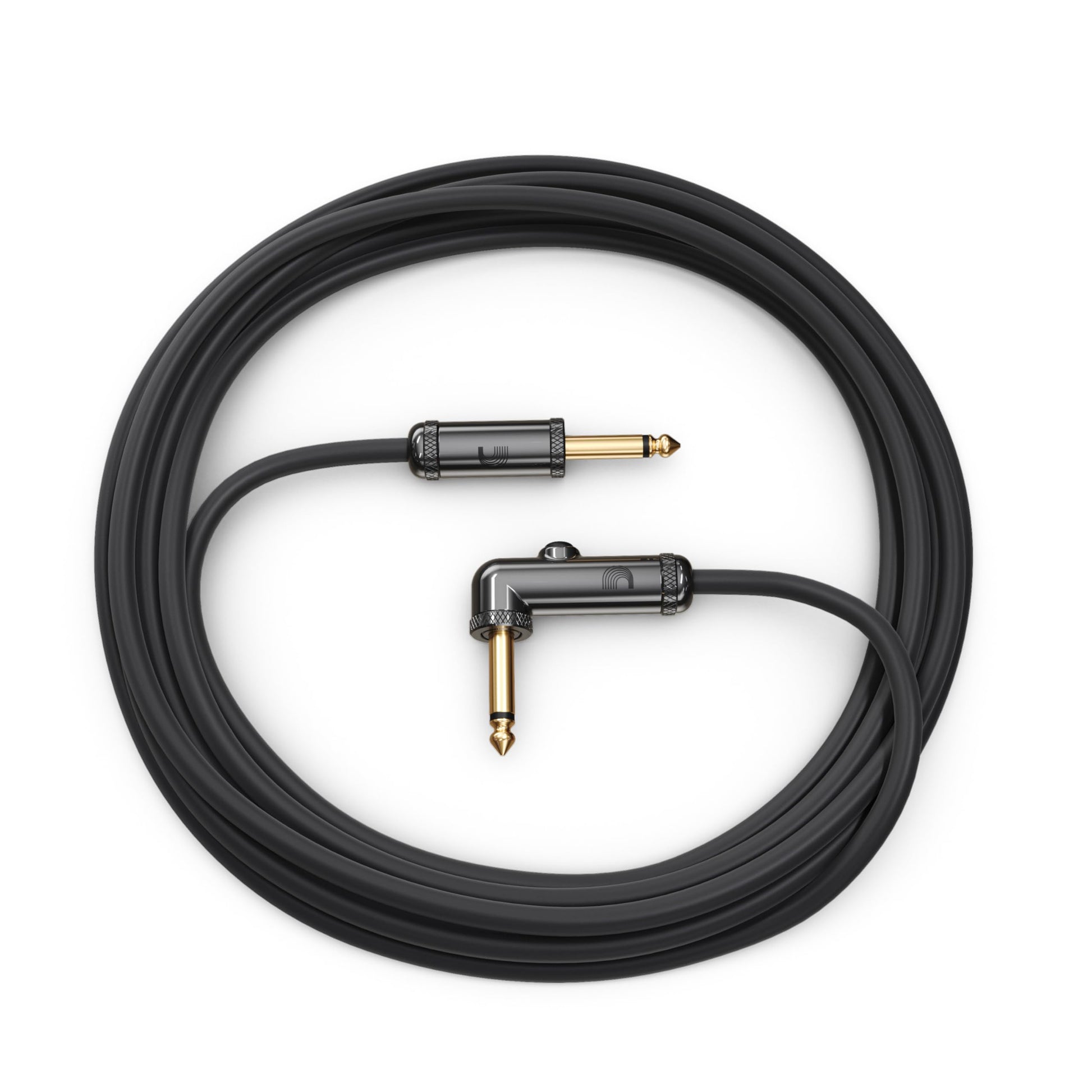 Cable de Instrumento Planet Waves Negro Right Angle 20 Feet