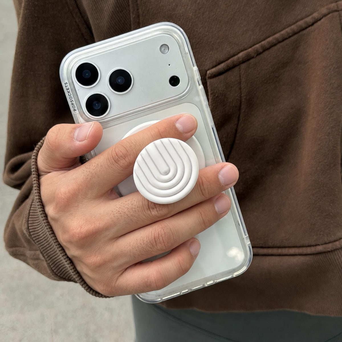 Empuñadura PopSockets MagSafe con Soporte Intercambiable para iPhone y Tablet