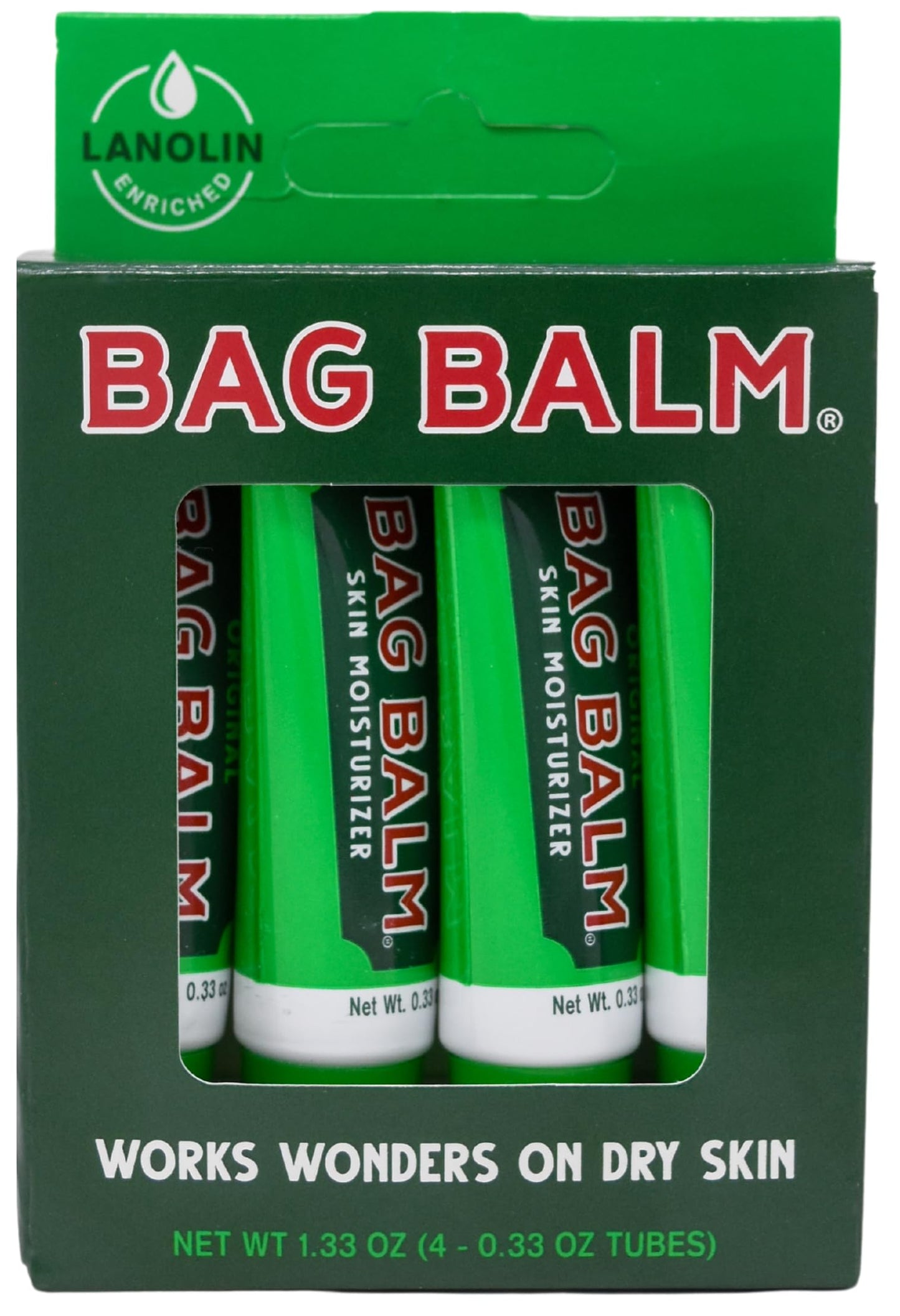 Bag Balm Lip Moisturizer Gift Box (Set of 4)