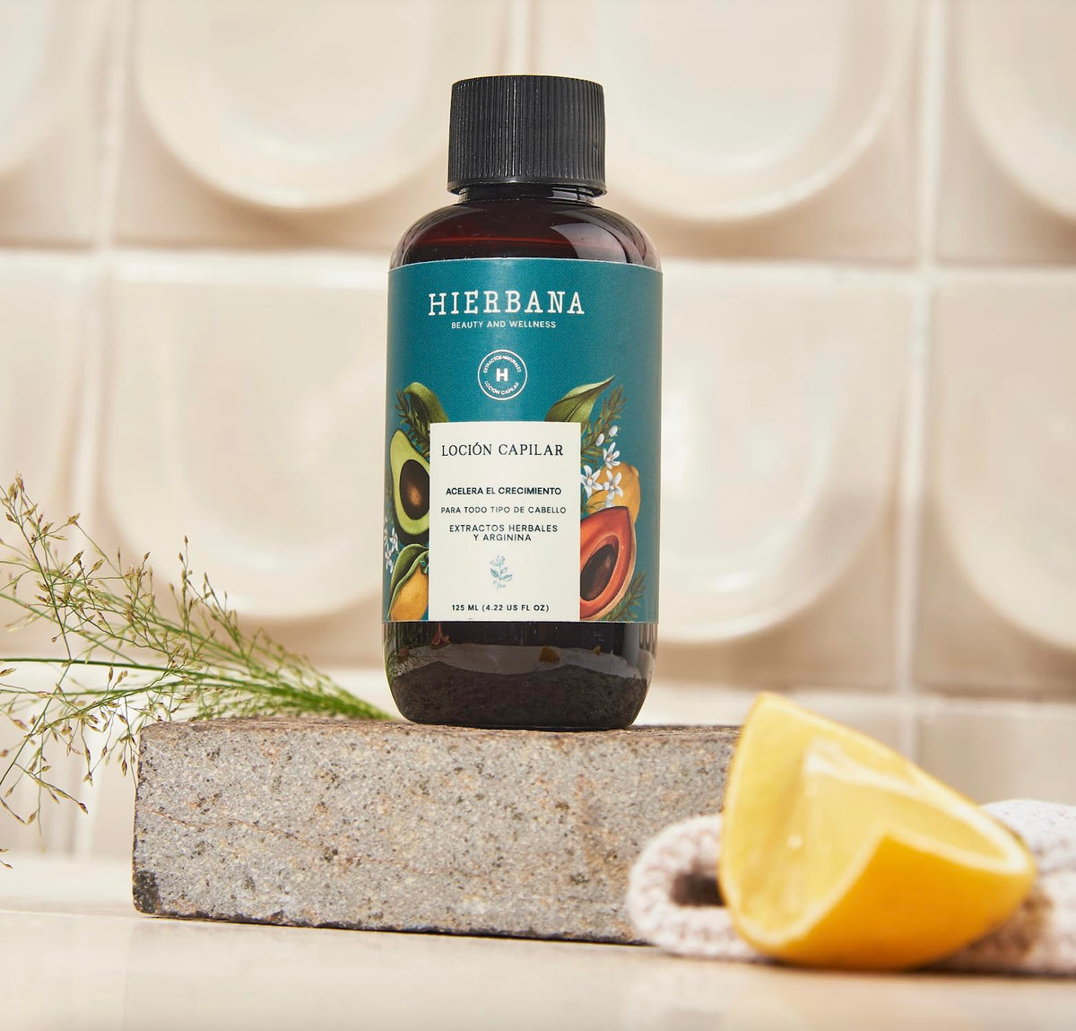Loción Capilar Hierbana Estimulante para Nacimiento de Cabello Nuevo