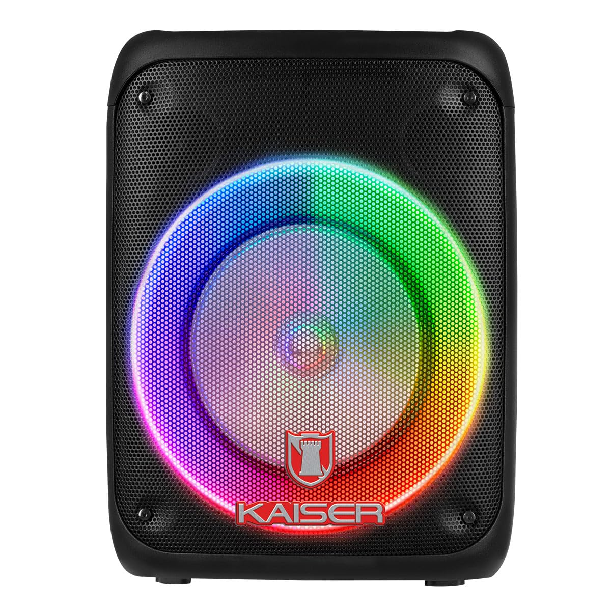 Bocina Bluetooth Kaiser Negra Portátil Recargable Light 20W RMS