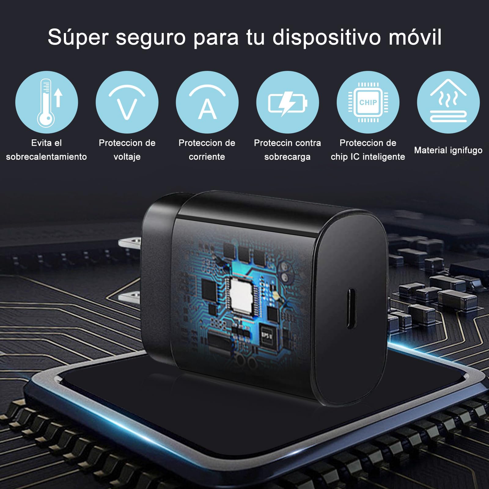 Cargador rápido USB C de 25 W para Samsung, con 2M Cable Carga Rápida, para Samsung Galaxy S23 Ultra/S23+/S23/S22 Ultra/ S22+/S22, S21 Ultra/S21/S21 Plus/S20/Note 10 +/Note 20