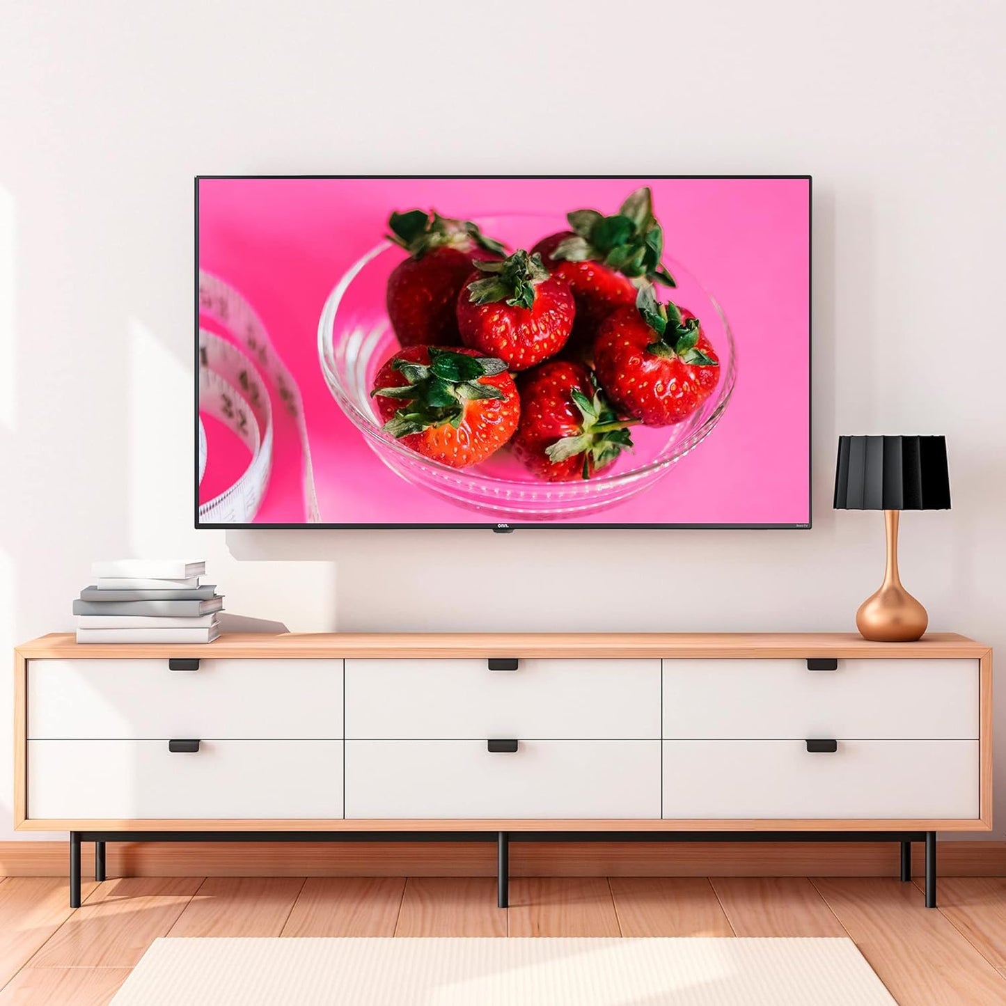 Televisión LED Inteligente 4K 2160p ONN 65 Pulgadas Compatible con Alexa y Google Assistant (Reacondicionada)