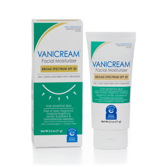 Vanicream Facial Moisturizer with SPF, 2.5 Ounce