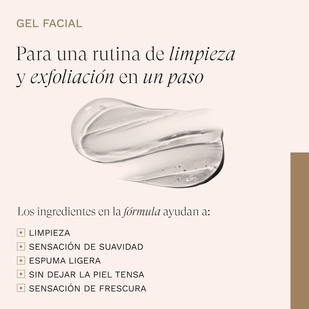 Collagenic |Gel limpiador Facial Diario con Ácido Hialurónico |500 ml