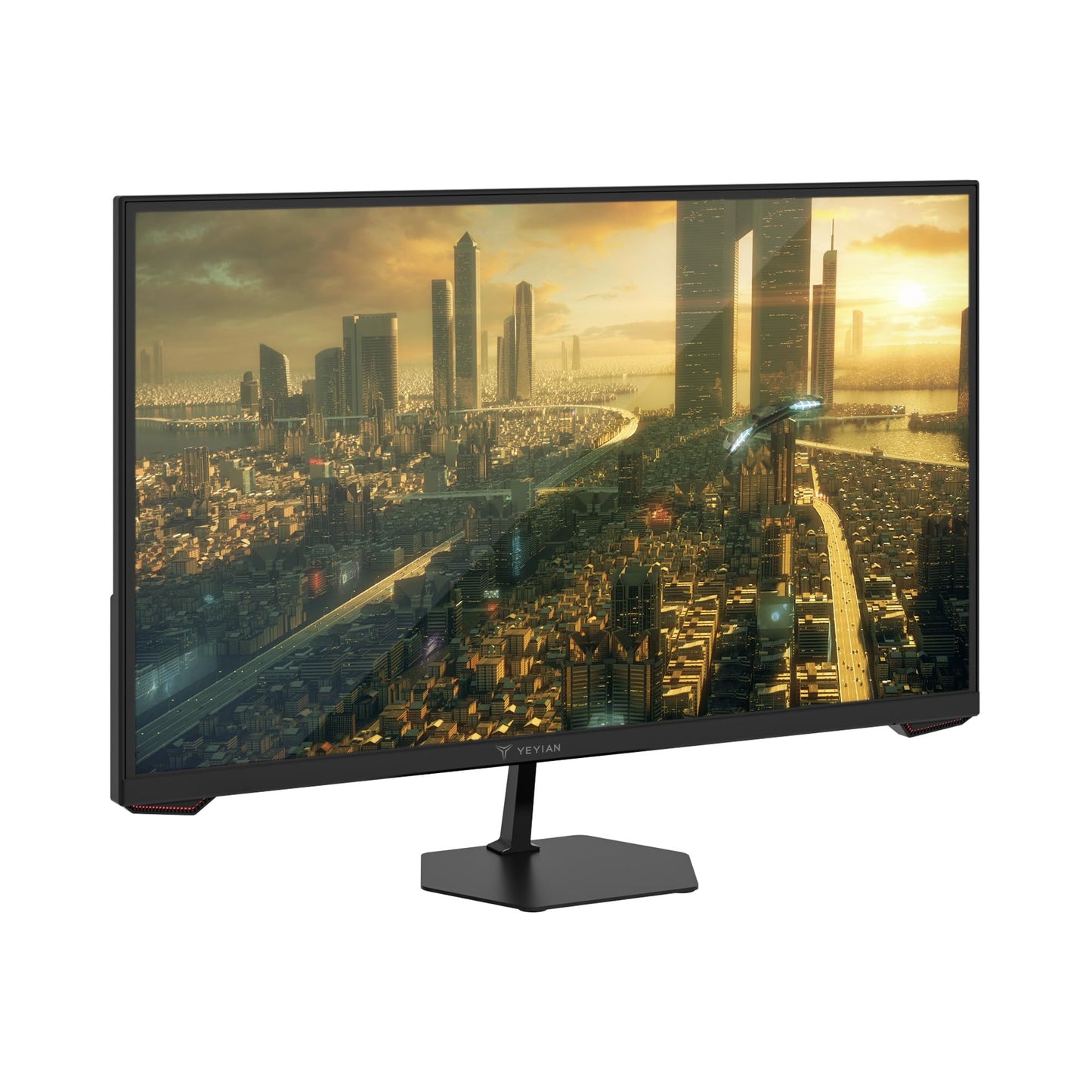 YEYIAN Monitor Gamer Avance 27 Pulgadas IPS Full HD 1920 x 1080 Tasa de Refresco 180 Hz Tiempo de Respuesta 1ms Compatible con AMD FreeSync y NVIDIA G-Sync YMF-IPF27-G1