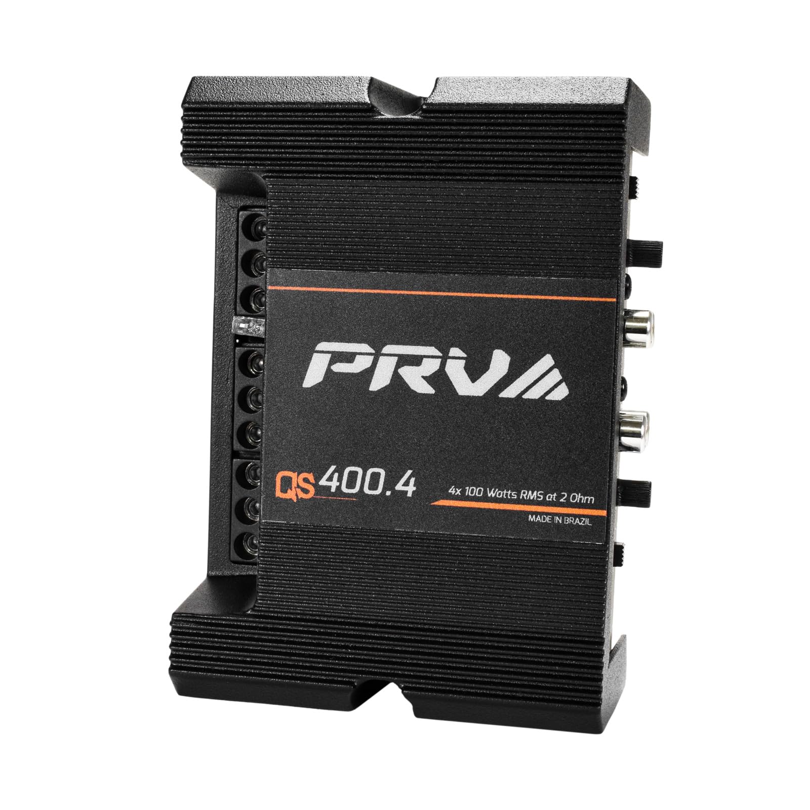 Amplificador de Audio Compacto PRV Audio QS400.4 Negro 4 Canales para Coche