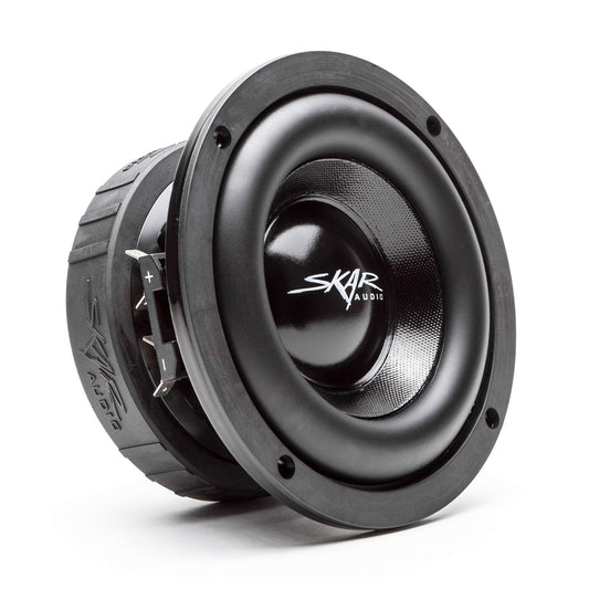 Skar Audio EVL-65 D4 6.5" 400 W Potencia máxima Dual 4 Ohm Subwoofer para Coche