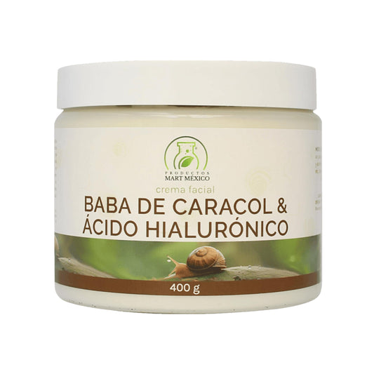 Crema De Baba De Caracol & Ácido Hialurónico Productos Mart Mexico 400g