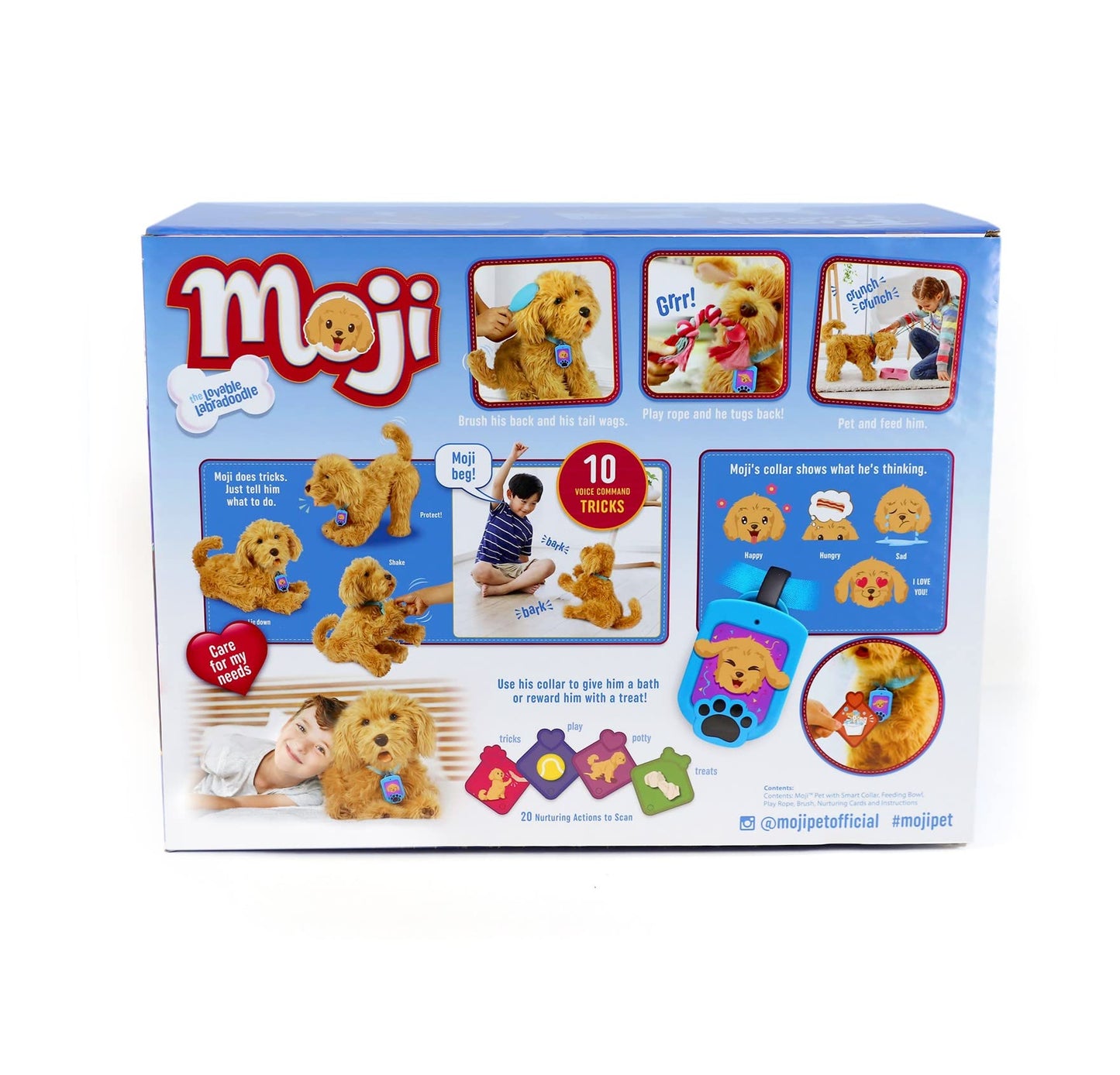 Labradoodle Interactivo My Fuzzy Friends Sky Rocket Moji