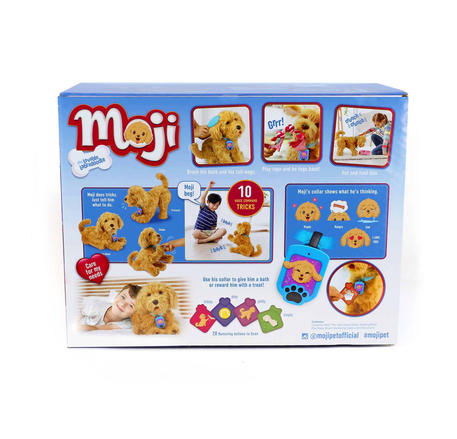 Labradoodle Interactivo My Fuzzy Friends Sky Rocket Moji