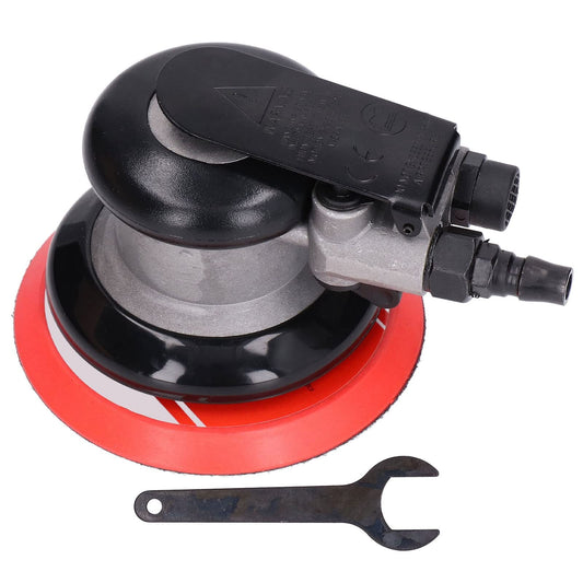 Lijadora Orbital Aleatoria de Aire 12000Rpm Lijadora de Palma Neumática Lijadora de Automóvil de Aire de Aleación de Aluminio