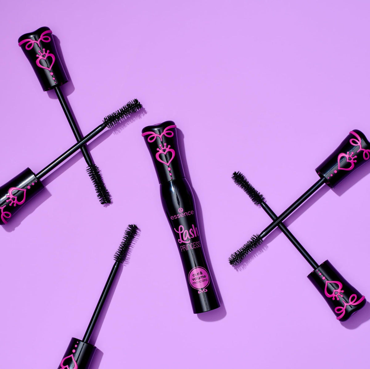 essence Lash PRINCESS curl and volume mascara