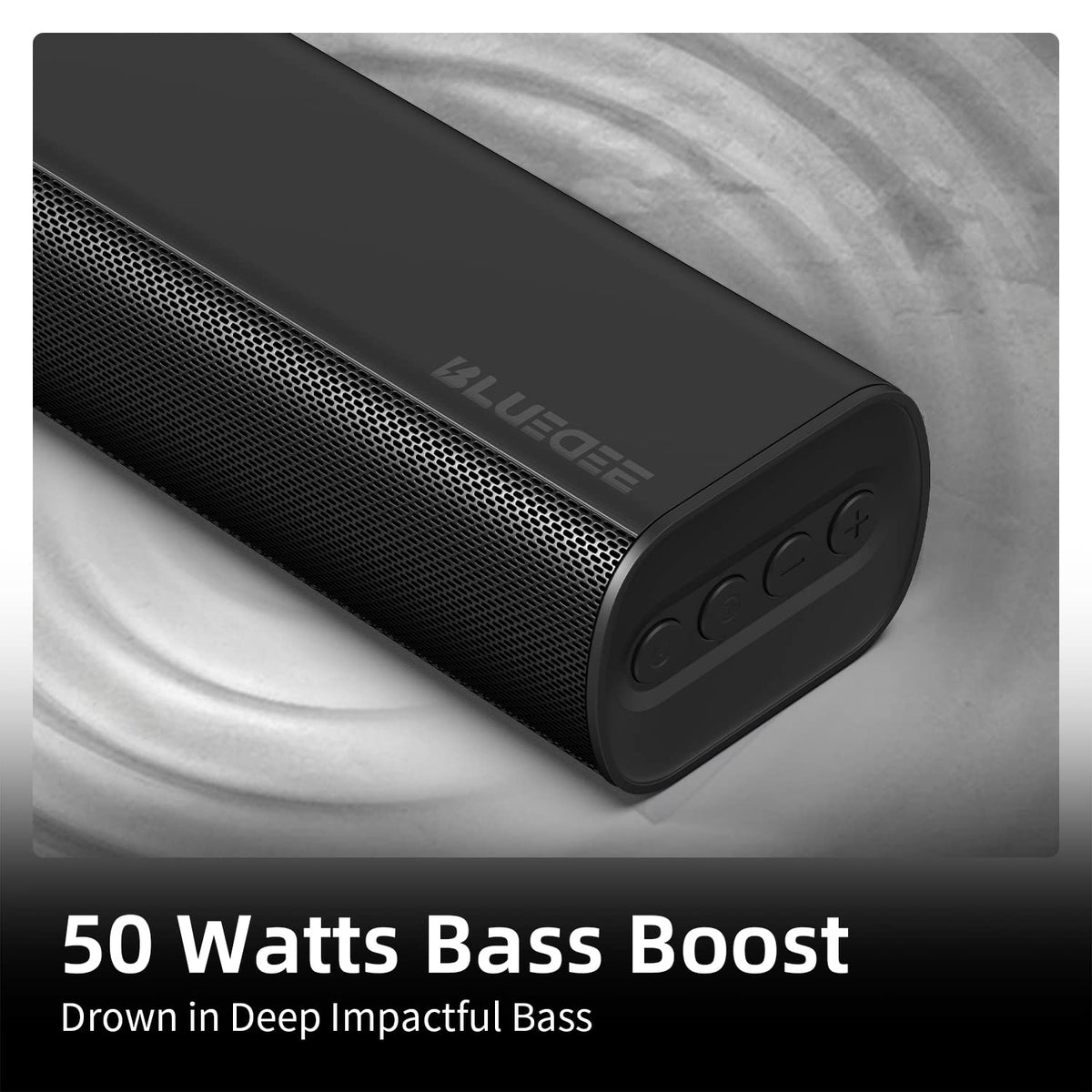 Barra de Sonido Cinematográfica con Bluetooth y Graves Impactantes para TV de 16 Pulgadas con Control Remoto y Montaje en Pared