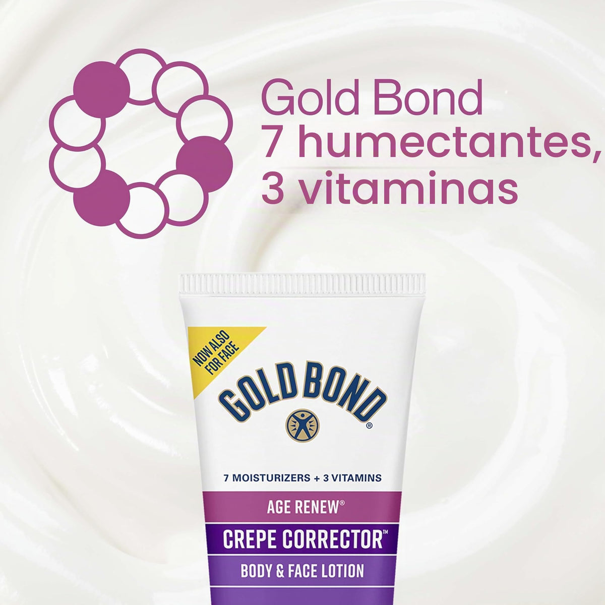 Gold Bond, Ultimate Crepe Corrector 8 oz Age Defense Smoothing Concentrate Skin Therapy Lotion