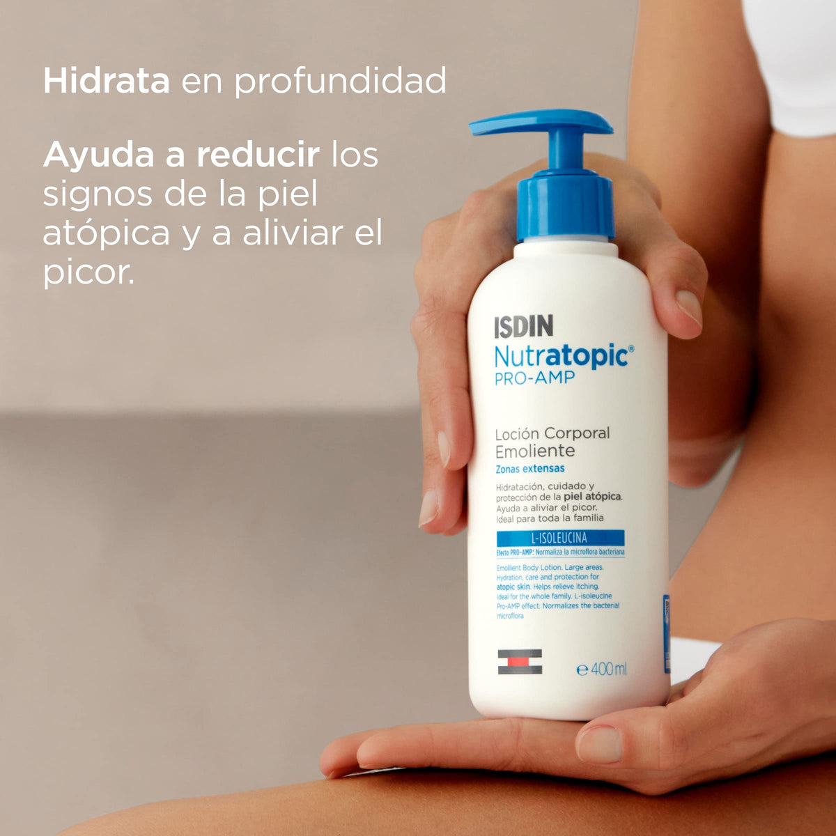 Isdin Loción Emoliente Nutratopic Pro-Amp 400 ml
