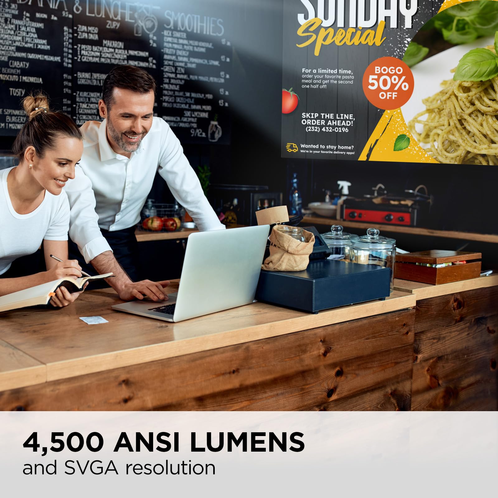 Videoproyector Viewsonic DLP SVGA 4500 Lúmenes