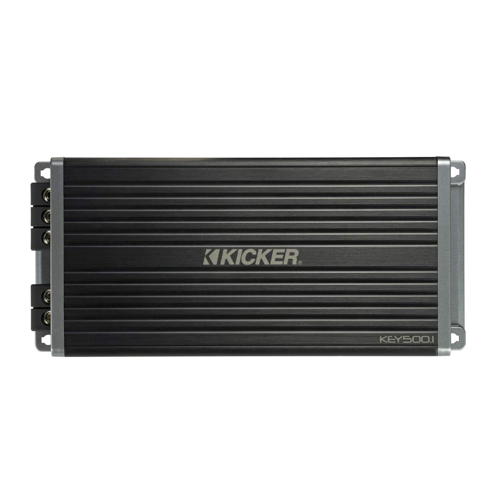 Kicker 47KEY5001 - Amplificador de canal overol de 500 vatios con capacidad de inicio/parada