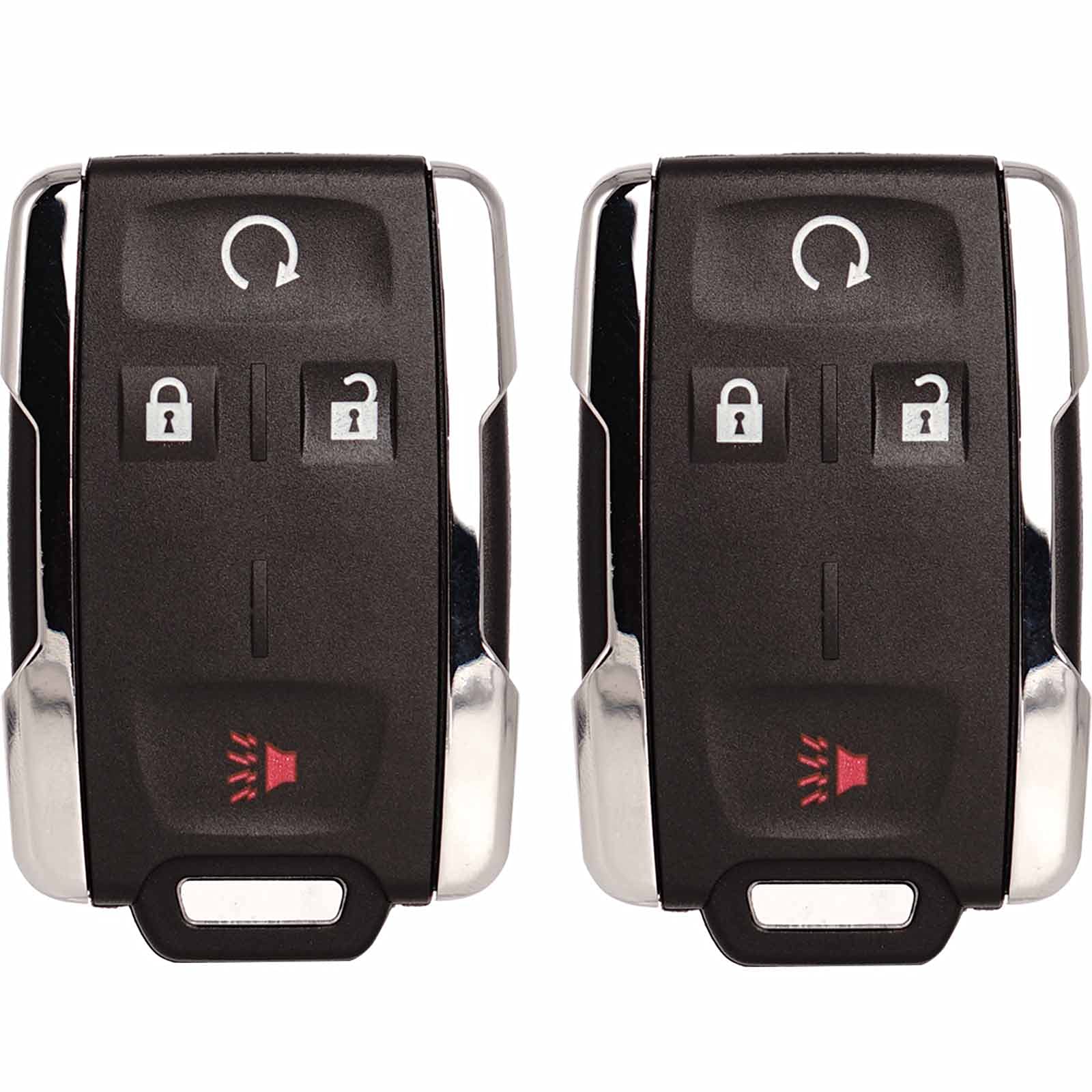 Machanmagic - Llavero de repuesto compatible para Chevy Silverado GMC Sierra 1500 2500 HD 3500 HD 2014-2020 Chevrolet Colorado GMC Canyon 2015-2021 Control remoto de entrada sin llave para coche, 2
