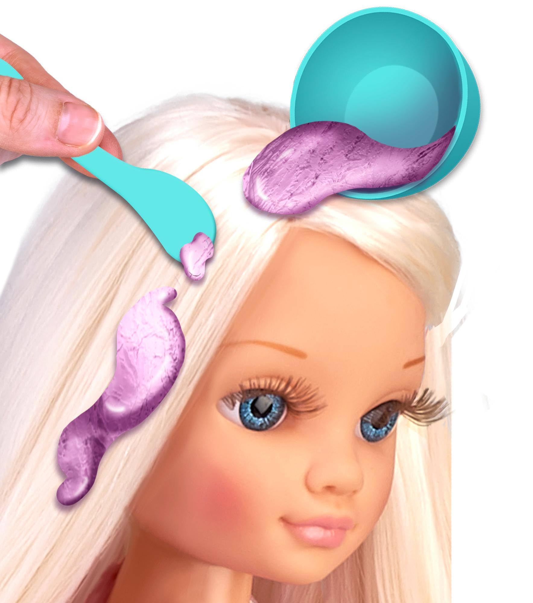 Muñeca Nancy pelo súper largo Famosa pupurina y mechas