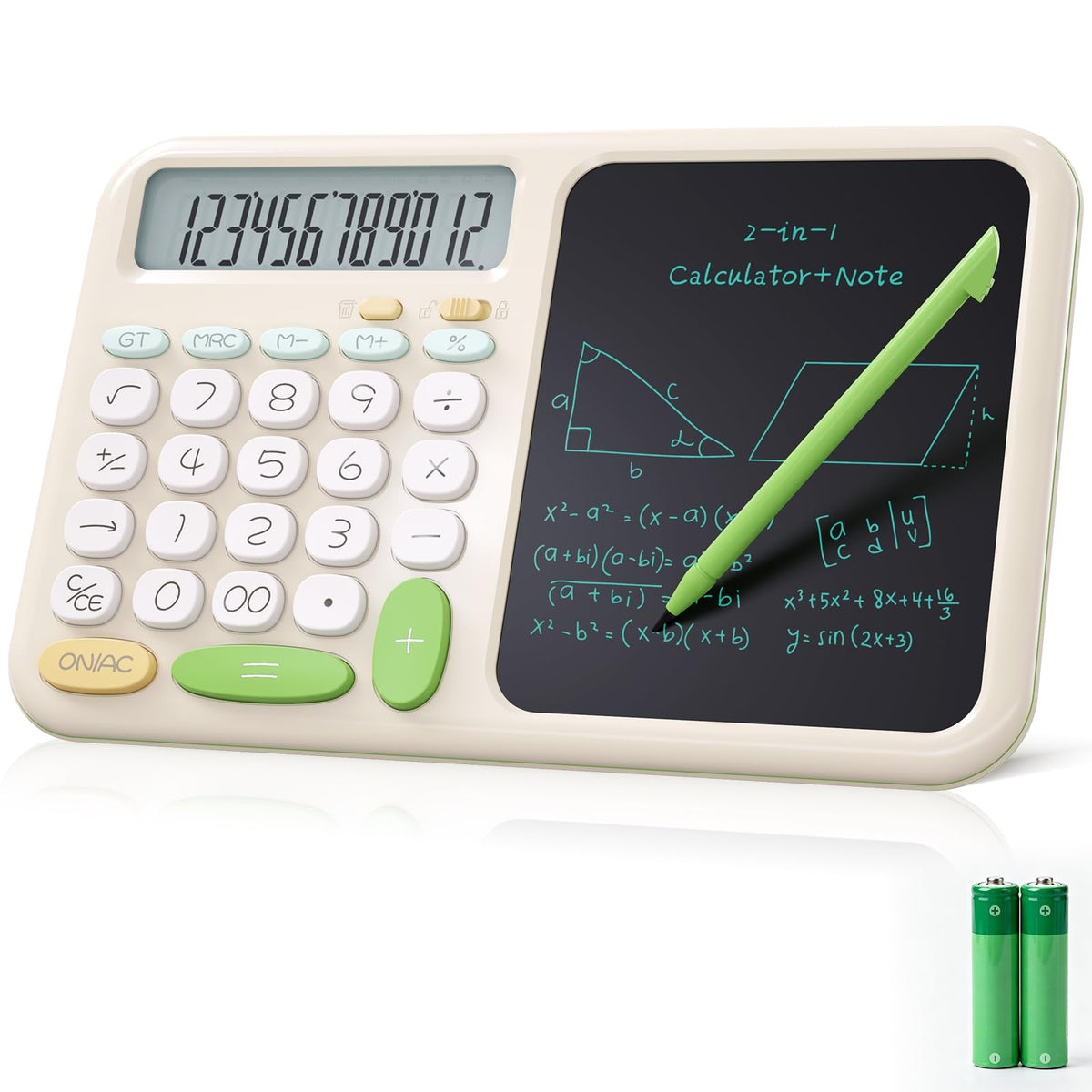Calculadora de Escritorio Básica ROATEE Rosa con Botones Grandes para Escuela
