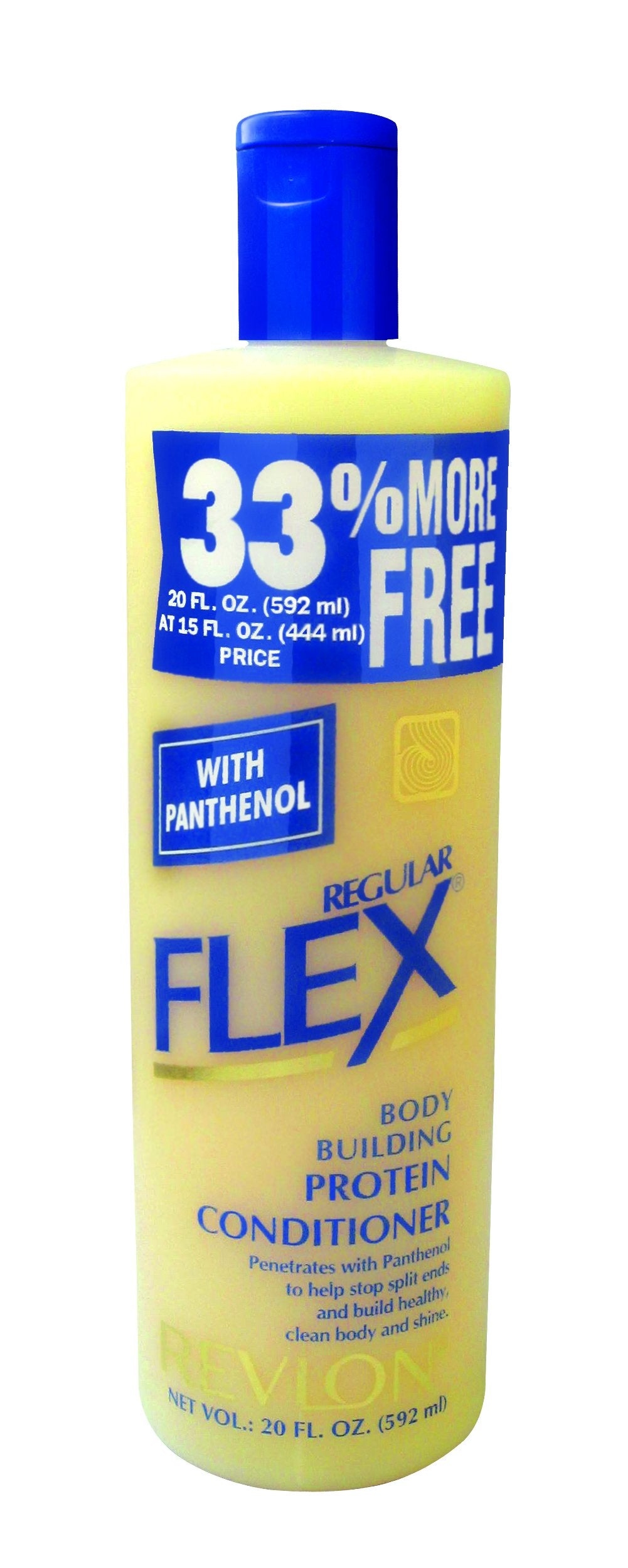 Revlon Flex Regular Conditioner - Body Building Protein Conditioner - 592 ml / 20 Oz