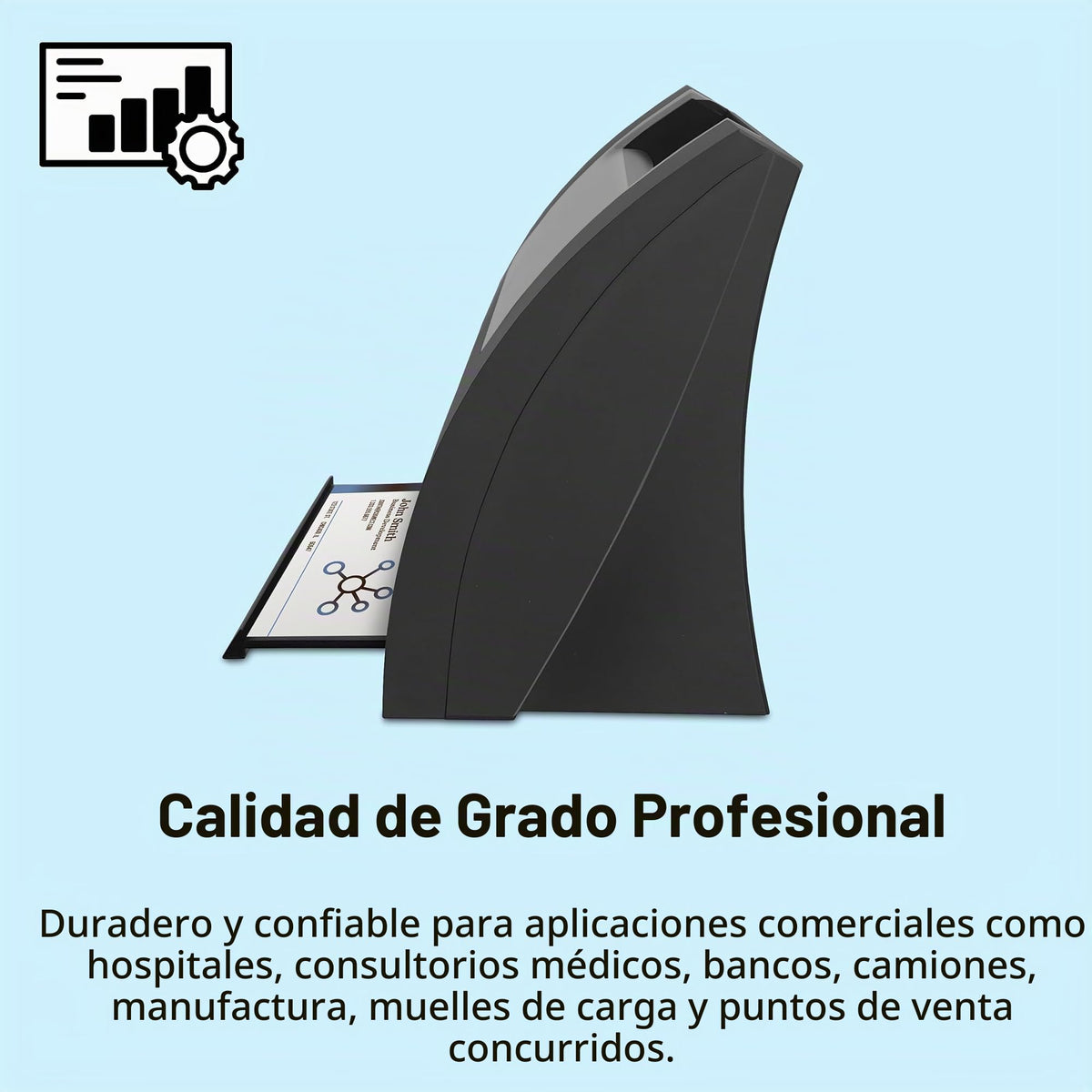 Escáner de Tarjetas Ambir nScan 690gt Alta Velocidad Vertical
