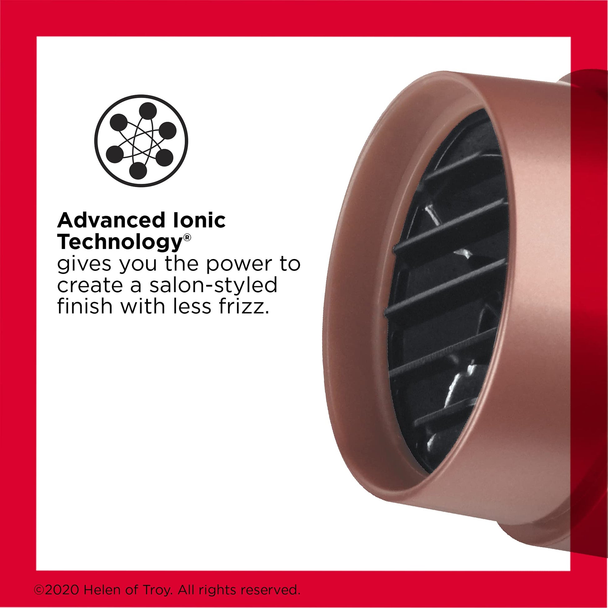 Secadora para Cabello Revlon Bronce 1875 W