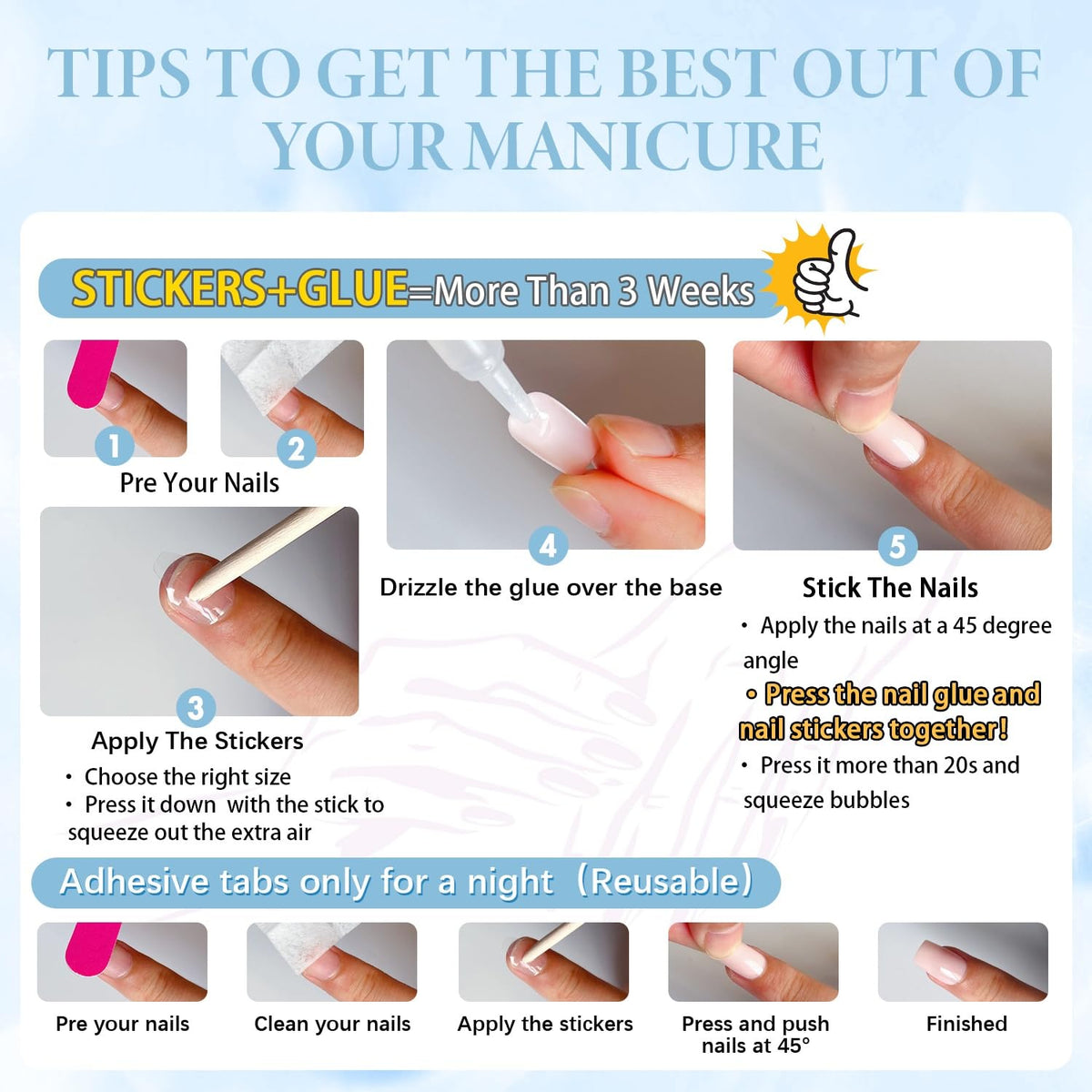 Xcreando Uñas Postizas Cortas Cuadradas Con Pegamento Rojo, Uñas Postizas Cortas Cuadradas Con Pegamento, Uñas Postizas De Gel Suave, Uñas Postizas Cortas Para Mujeres, Rojo Brillante 0,04 Onzas Líq