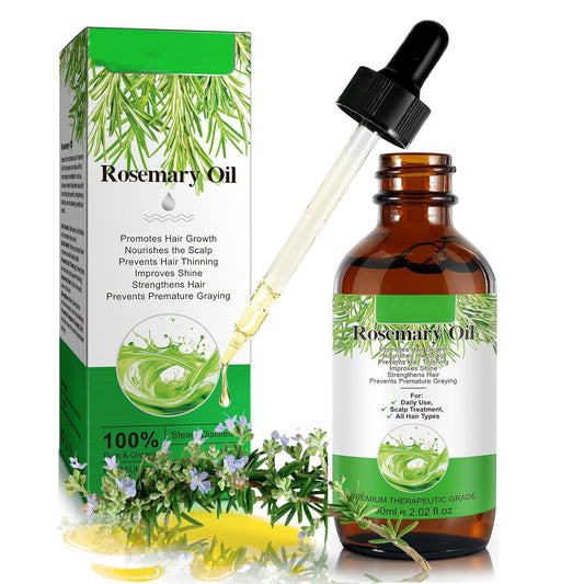 Aceite Esencial Rosemary Cuidado Cabello y Piel Crecimiento Aromaterapia 30 ml