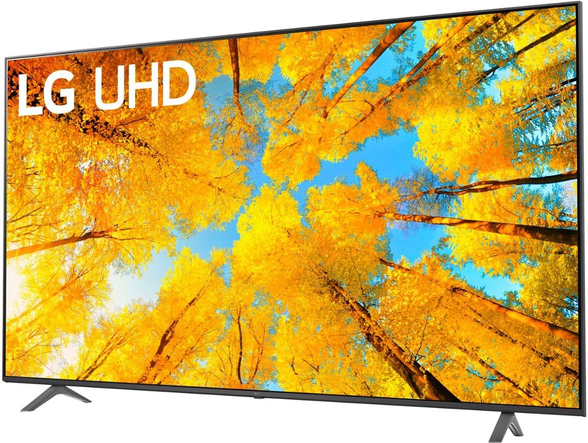 LG Pantalla 86 Pulgadas Class 4K UHD 2160p LED Smart Web0S22 TV con Optimizador De Juegos/Alerta Deportiva/Funciona con Alexa y Asistente Google 86UQ7070ZUD (Reacondicionado)