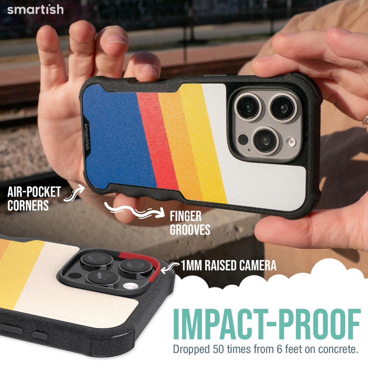 Carcasa Smartish Gripzilla iPhone 16 Pro MAX Armadura