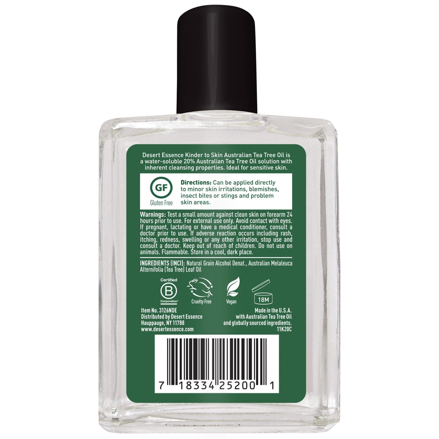 Desert Essence - Aceite de Melaleuca para Cuidado de la Piel 120 ml