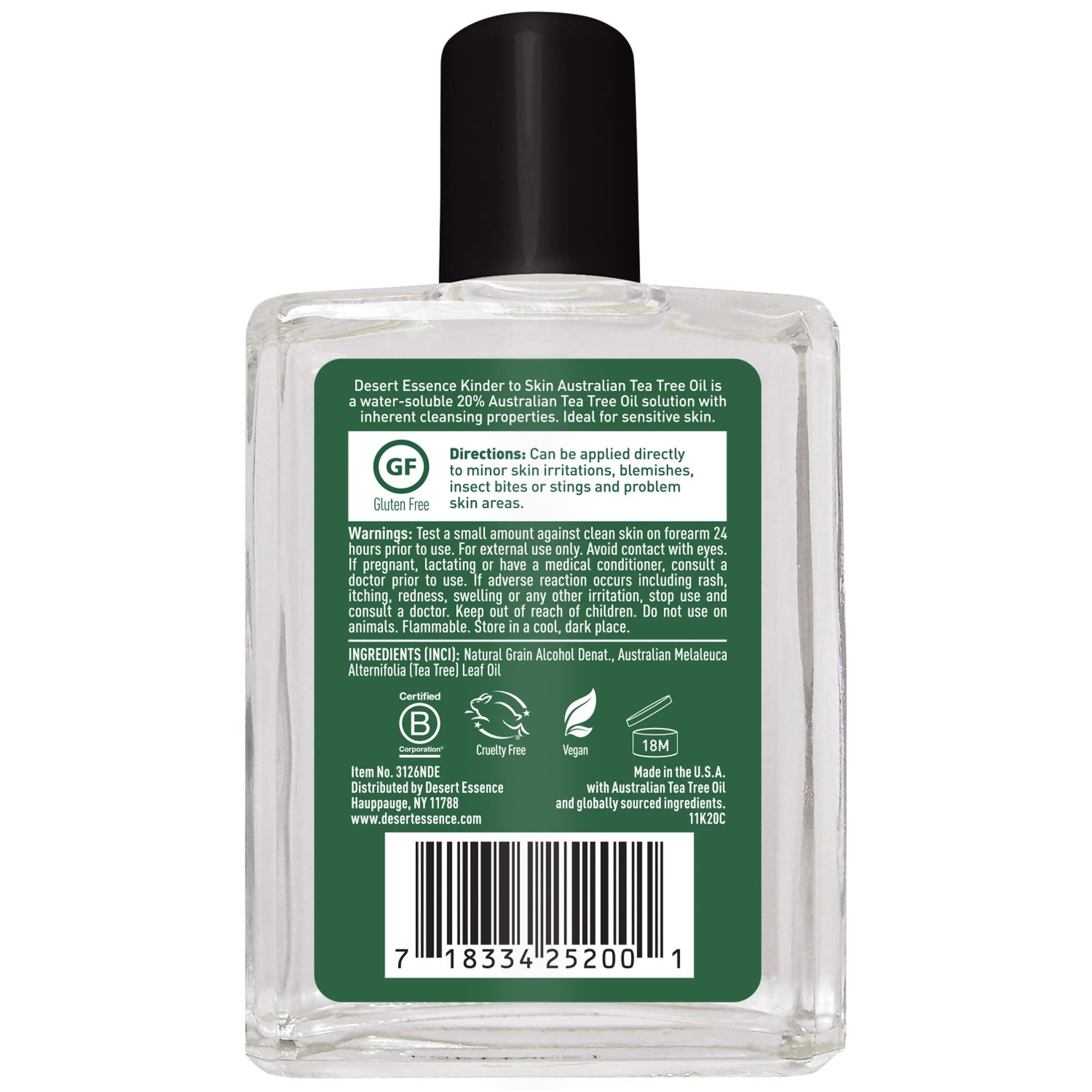 Desert Essence - Aceite de Melaleuca para Cuidado de la Piel 120 ml