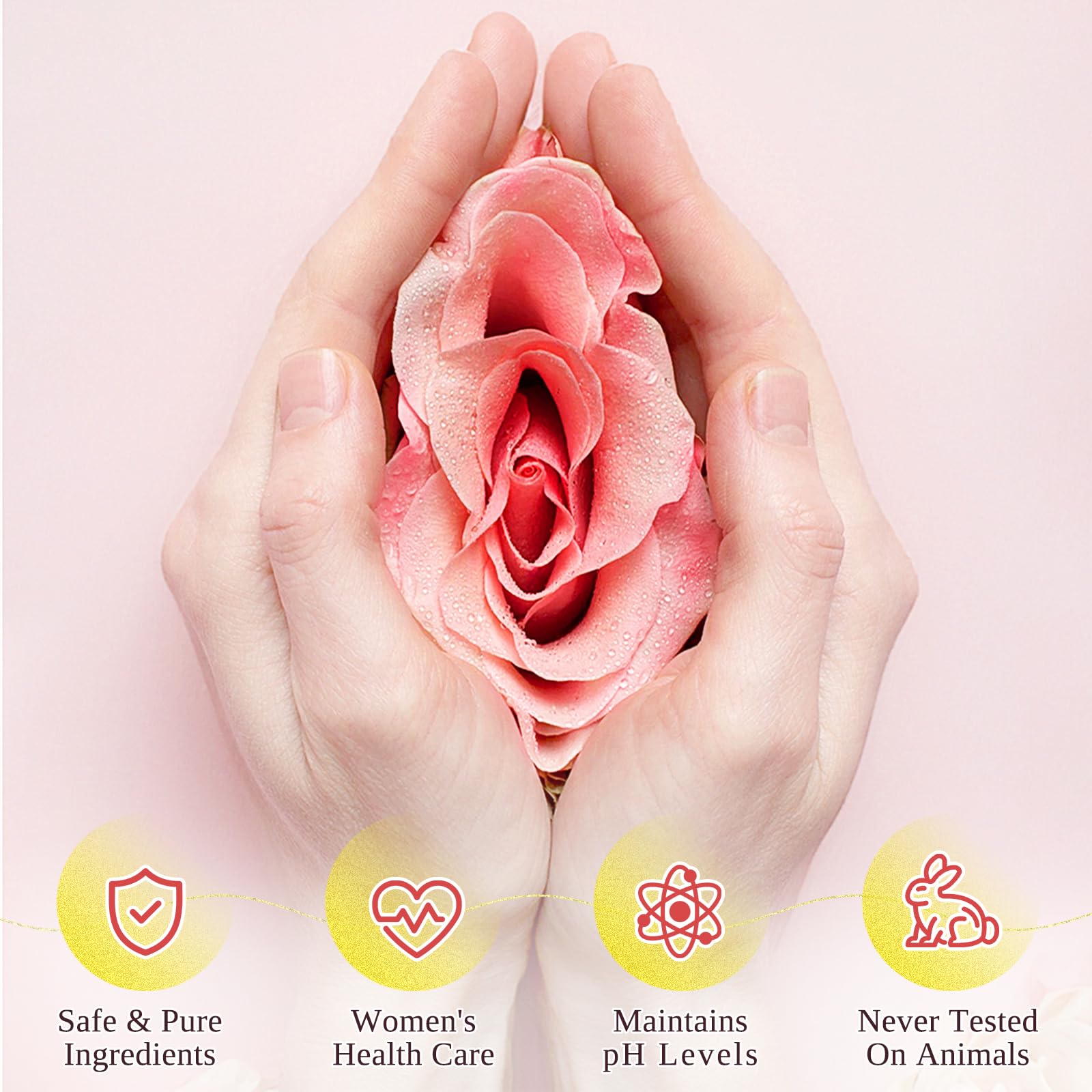 Juego de barra de jabón y aceite Yoni para mujeres, aceite femenino 100% natural, desodorante íntimo que elimina el olor y equilibra el pH, suero femenino elaborado con aceites esenciales naturales