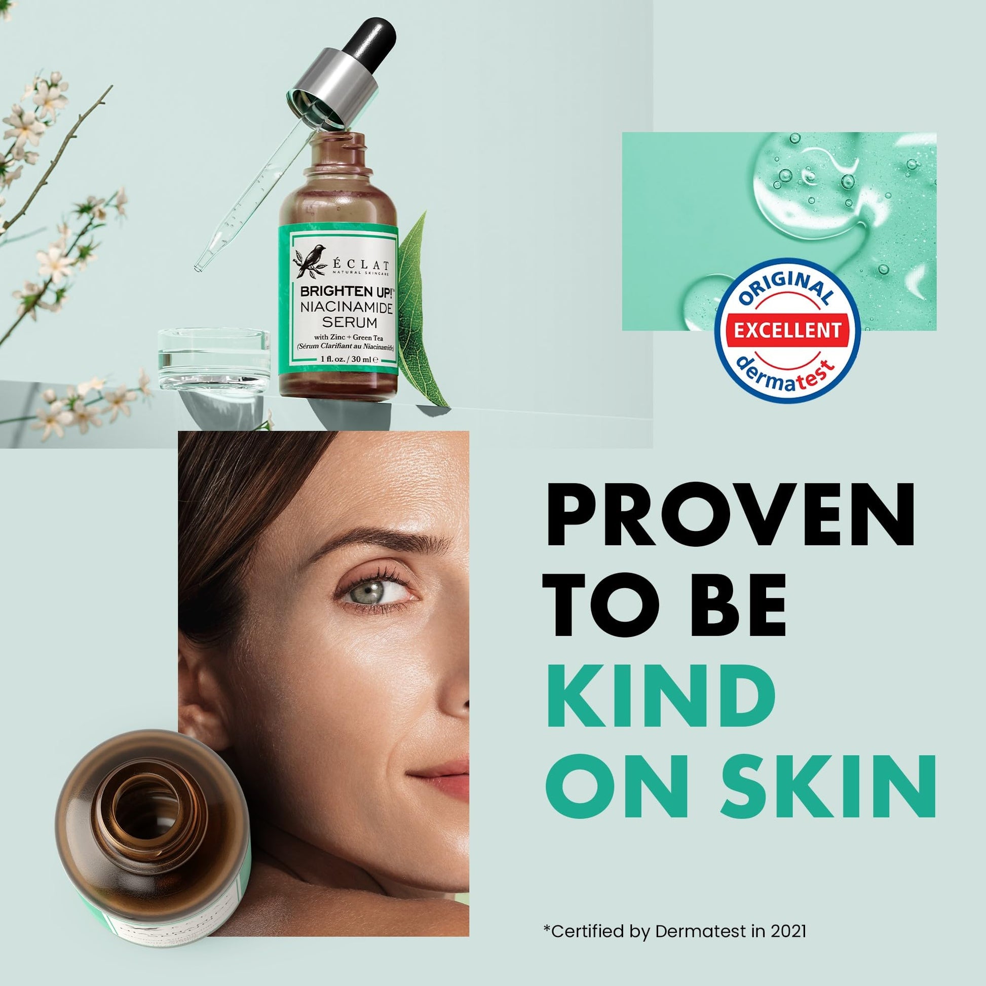 Suero Antienvejecimiento de Niacinamida (10%) con Zinc y Ácido Hialurónico - Reduce Arrugas, Manchas y Hiperpigmentación - Vegano y Aprobado por Dermatólogos